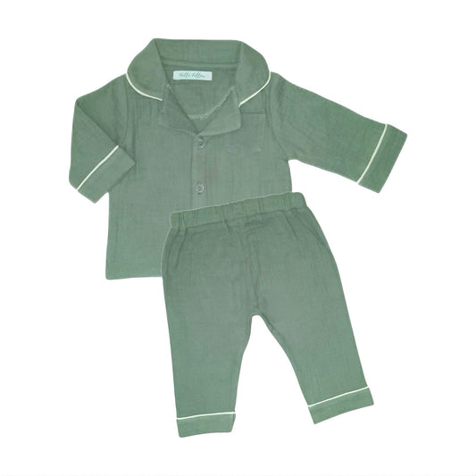 Sleep Suit Set - Green