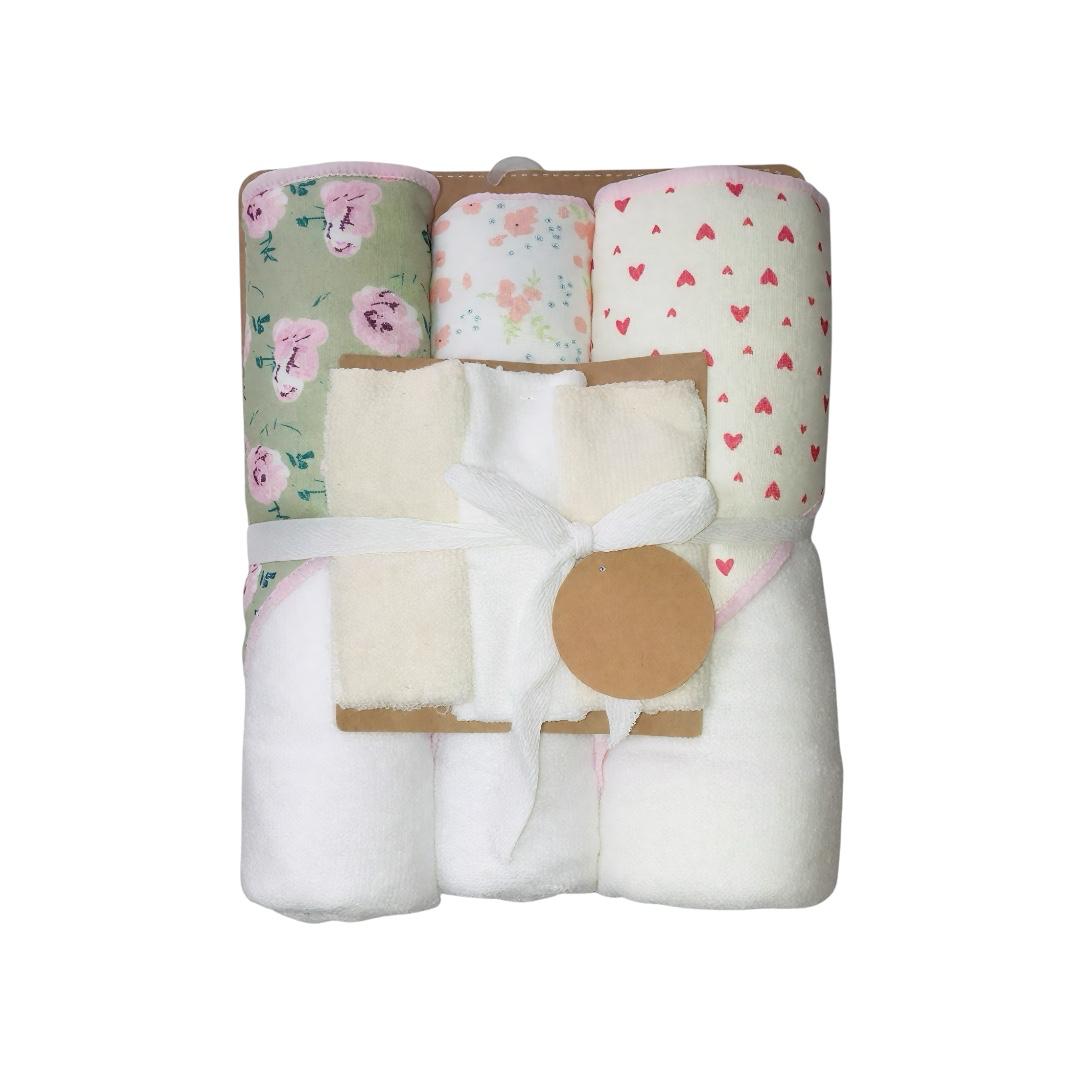 Printed Towel Set - 3pcs