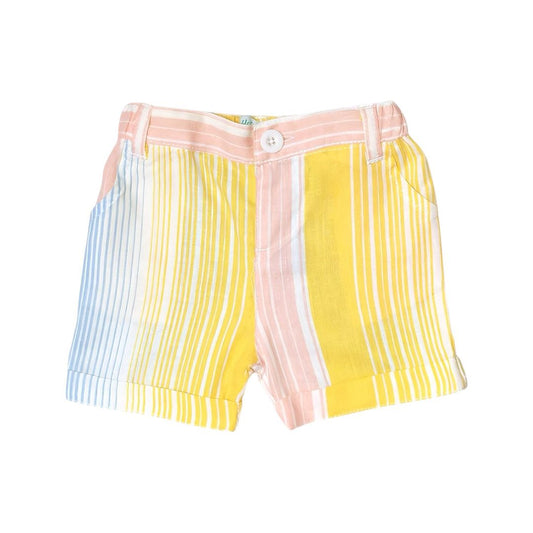 Boy's Multicolor Stripe Short