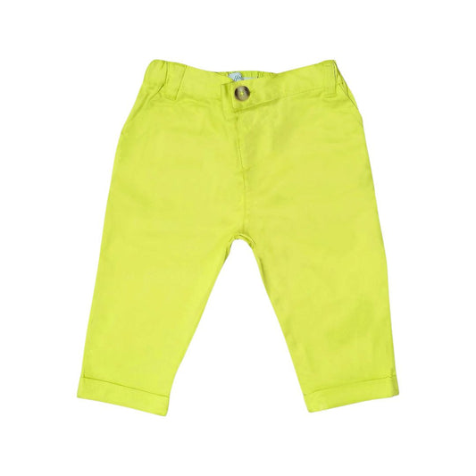 Boy's Pant - Lime Yellow