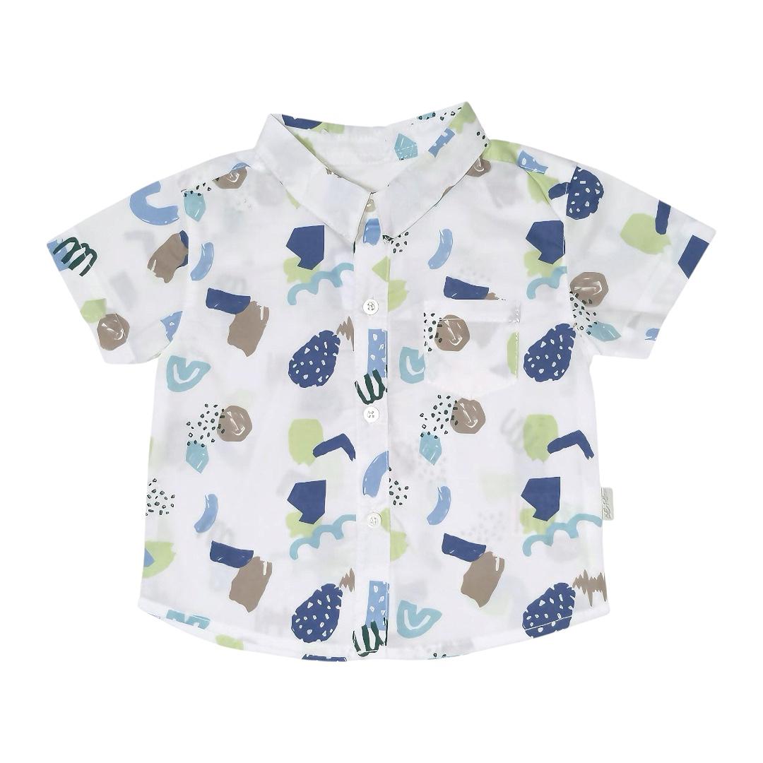 Playful Shapes Print Shirt