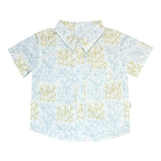 Printed Blue Shirt
