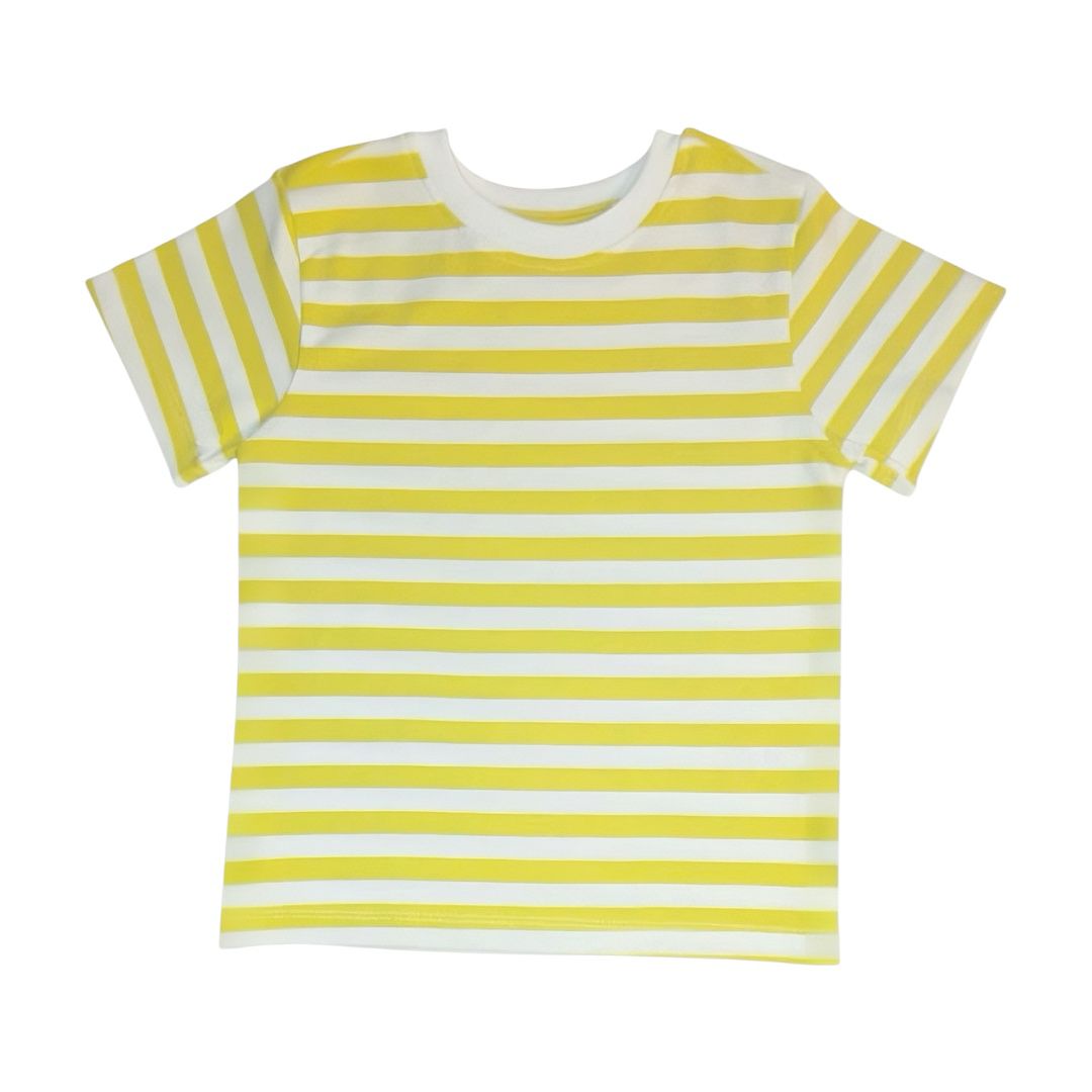 Stripe T Shirt - Yellow