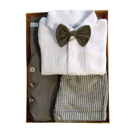 Baby Boy Gift Hamper - Olive Green Theme