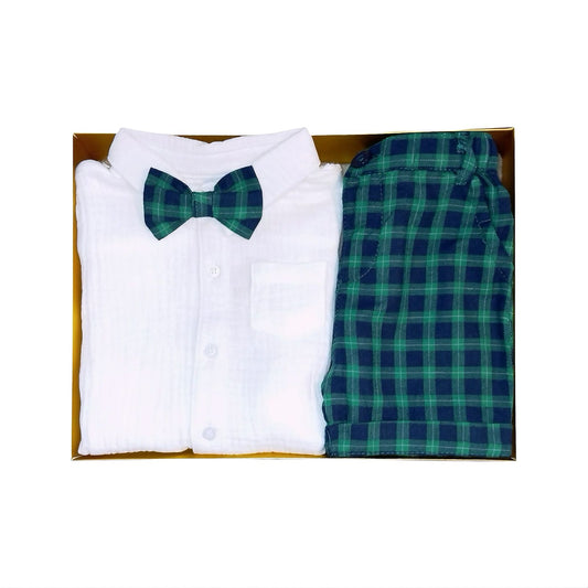 Gift Hamper - White & Green