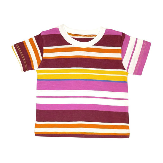Multicolor Stripe T Shirt