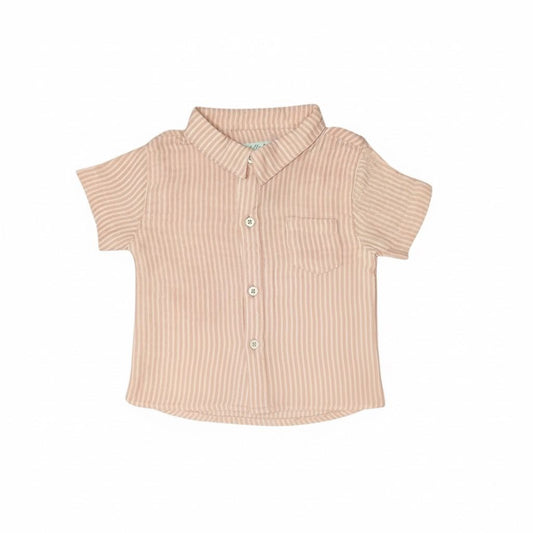 Peach Stripe Shirt