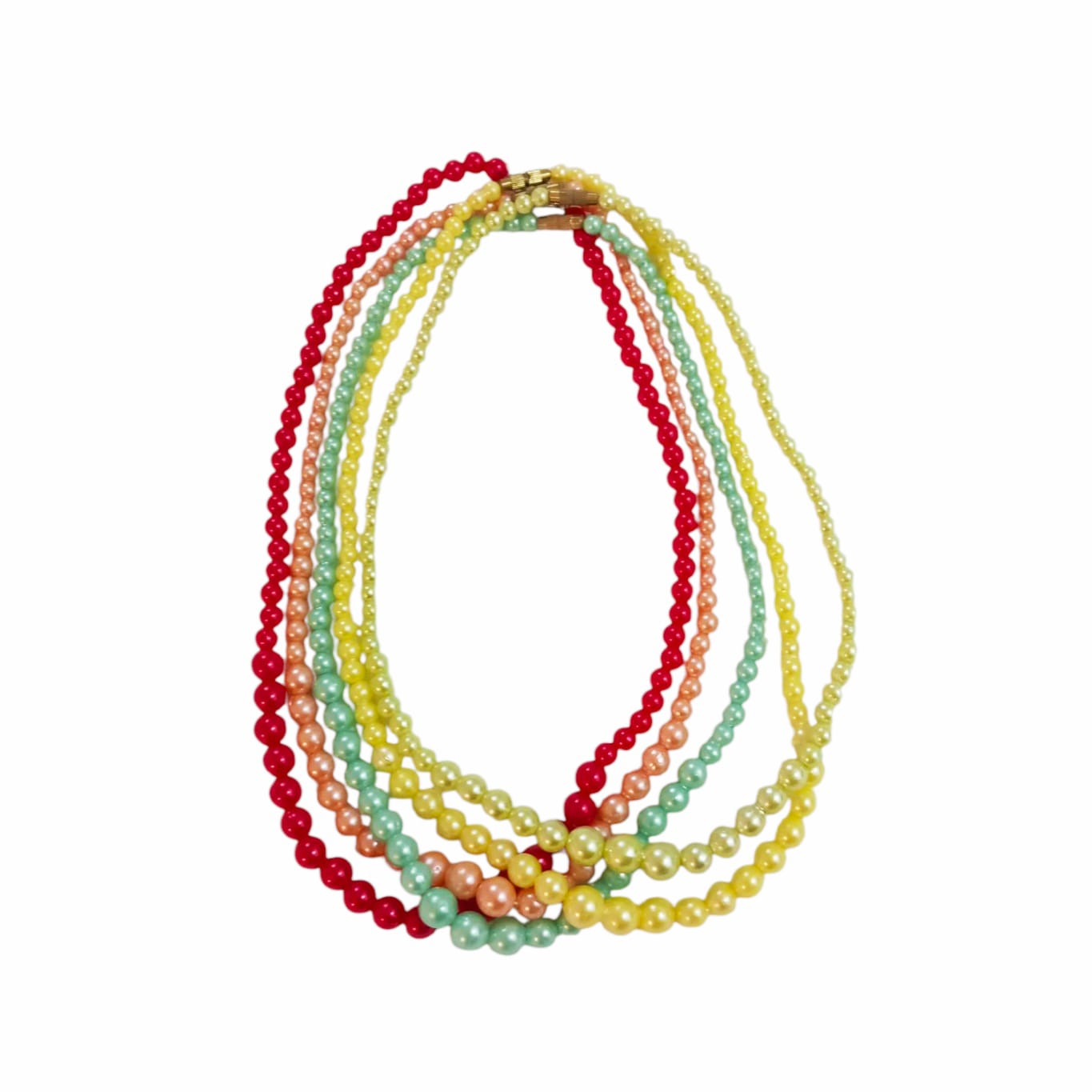 Beaded necklace-Small Pearl