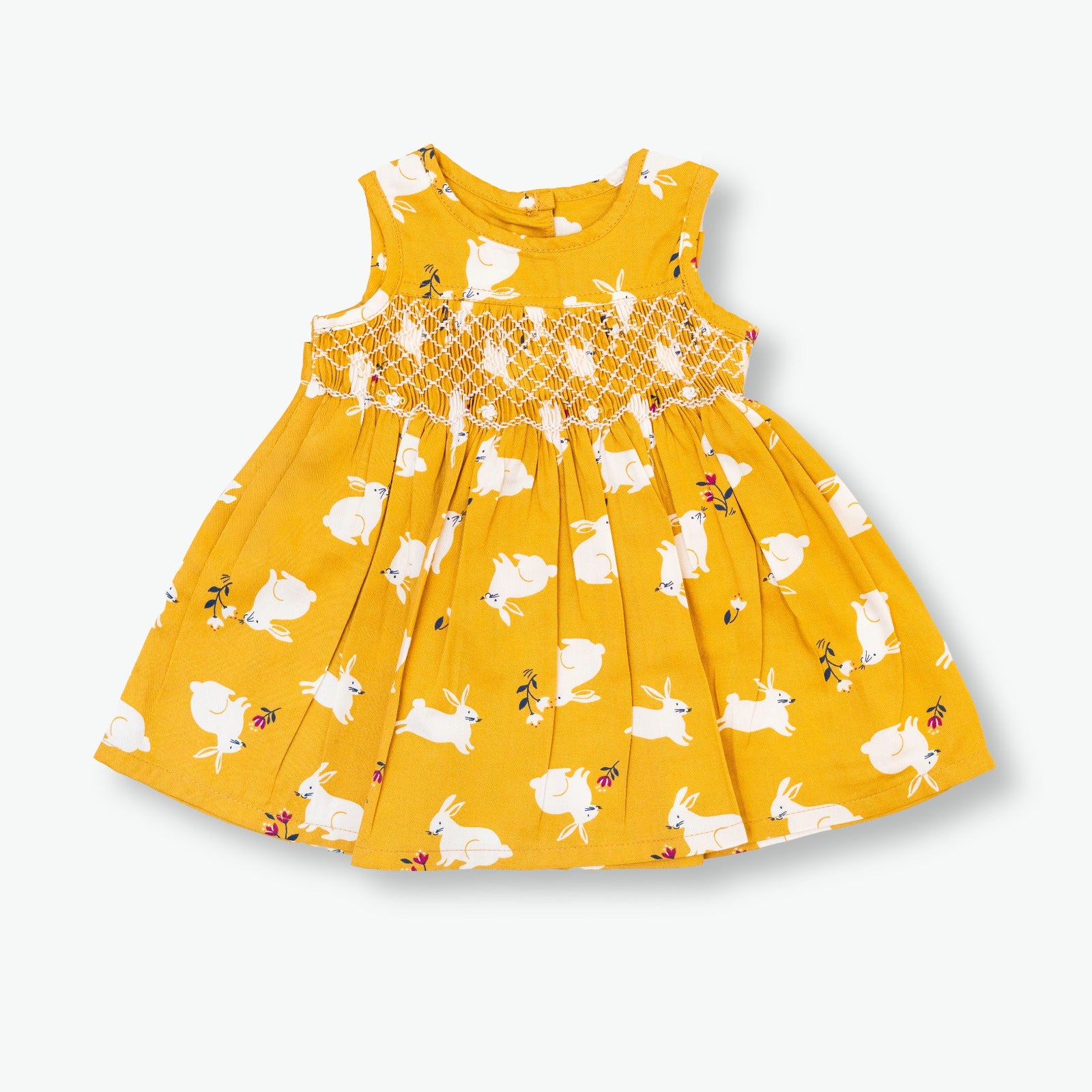 Yellow Printed Frock