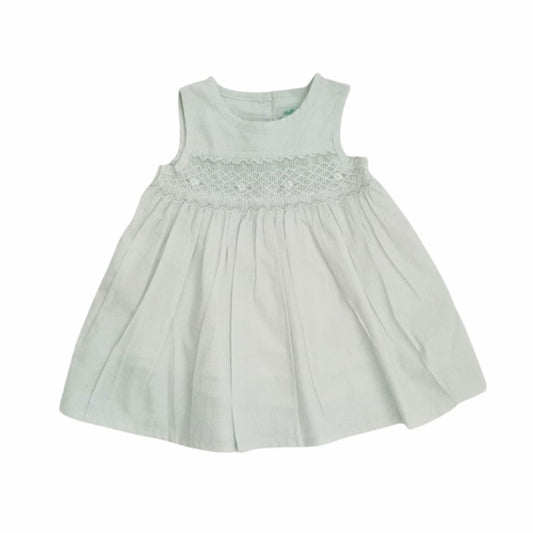 Smocked Dress - Light Blue