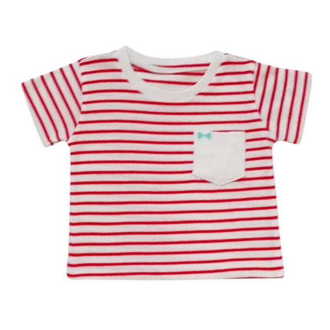 T Shirt - Red Striped
