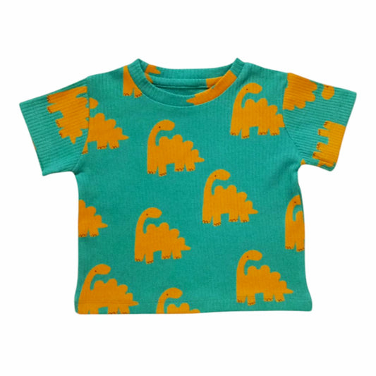 Dino Print T-shirt - Green