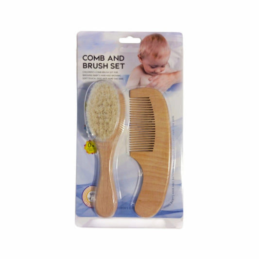 Baby Comb & Brush set - Wooden