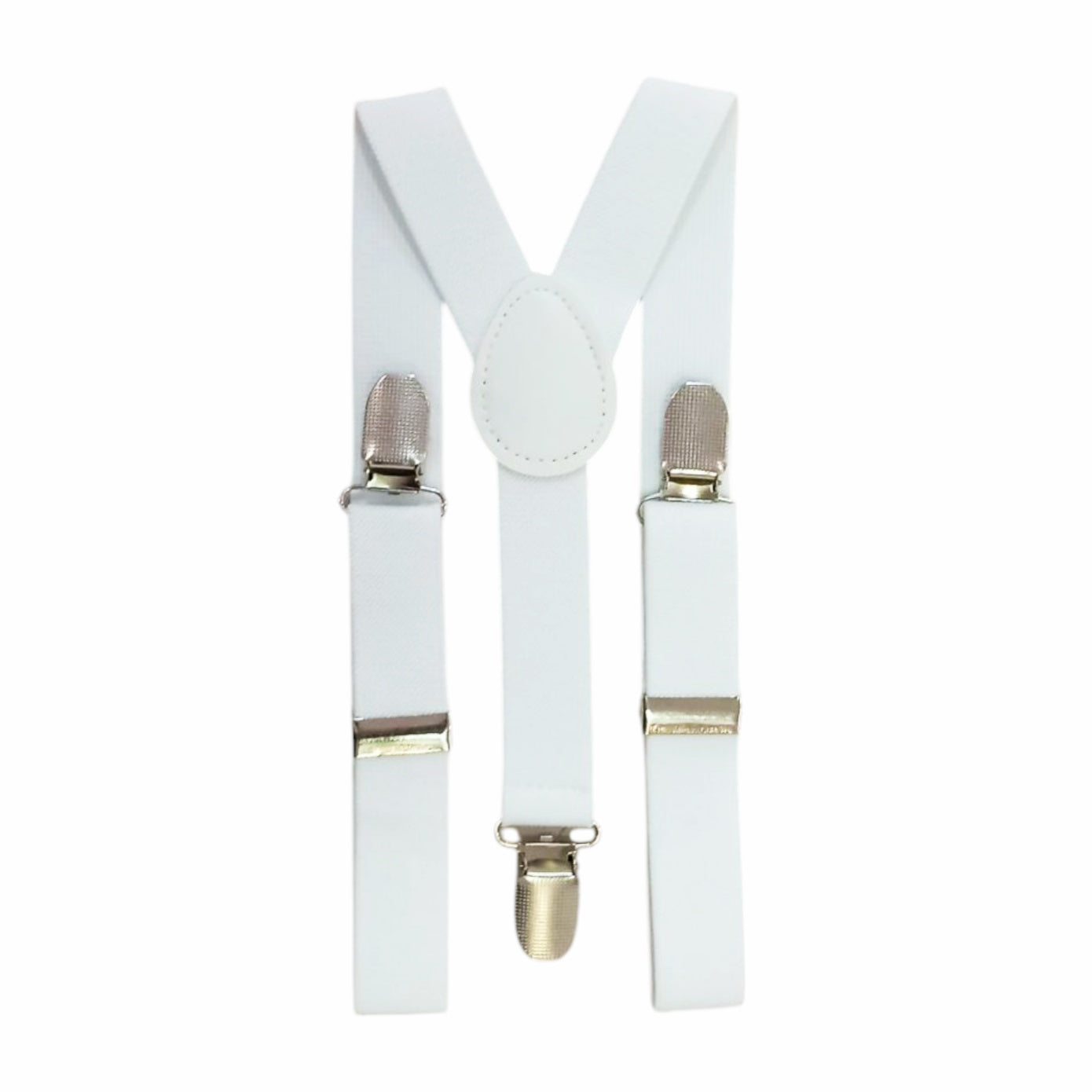 Boy's Suspender - White