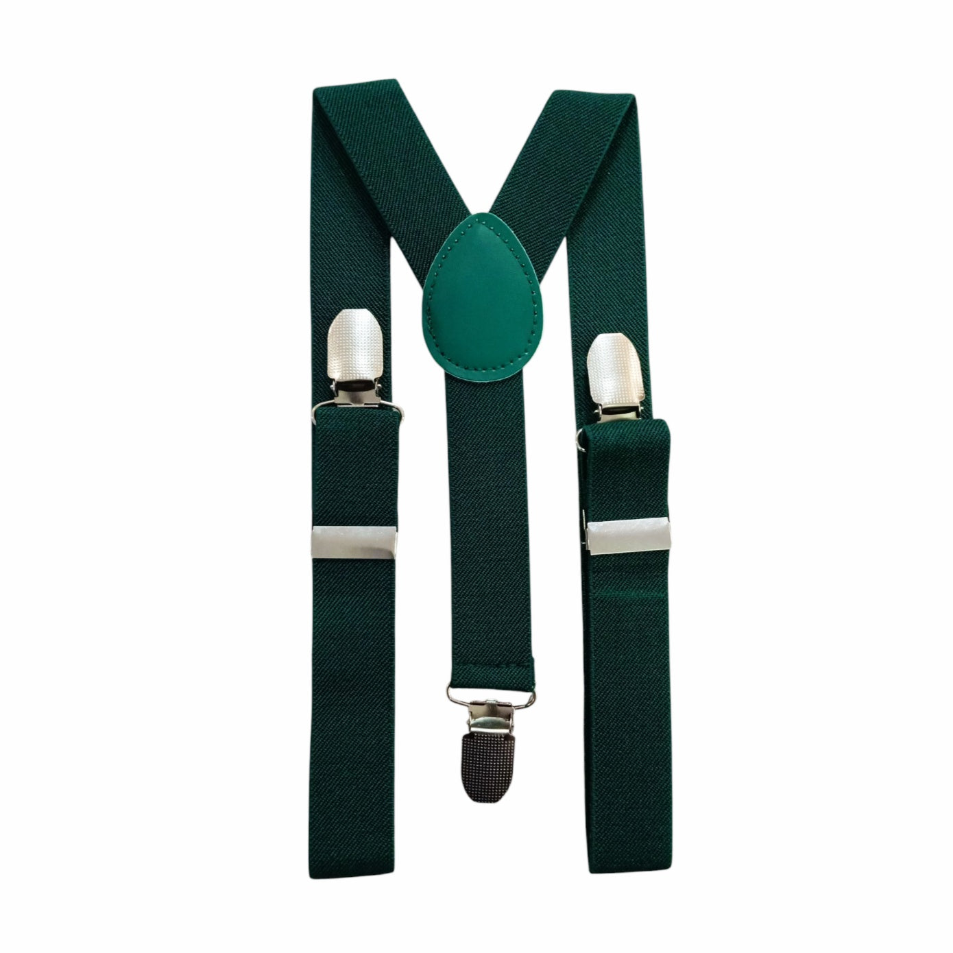 Boy's Suspender - Dark Green