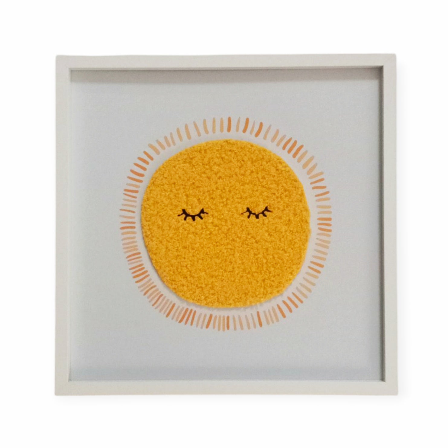 Sunshine Photo Frame - White