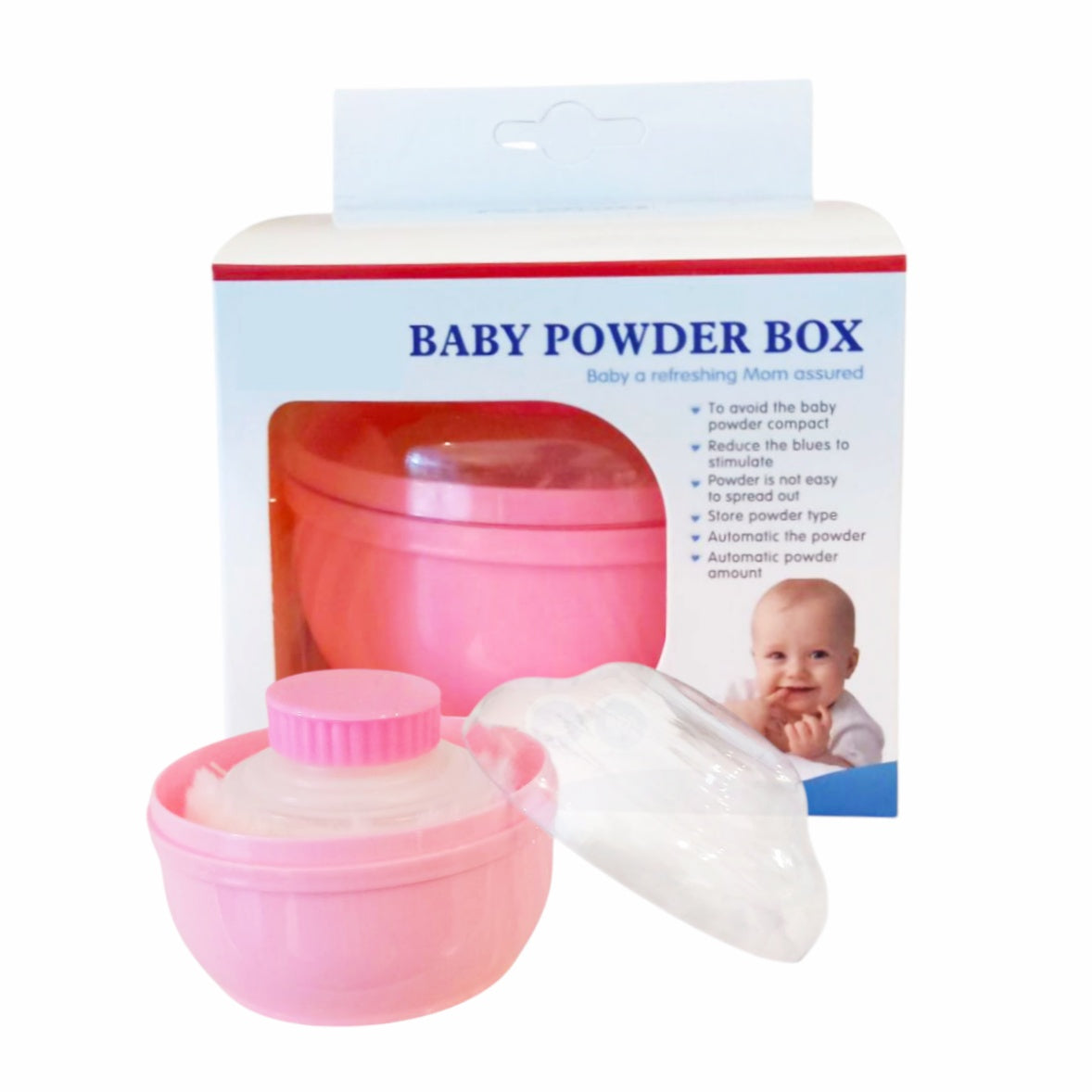 Baby Powder Box - Pink