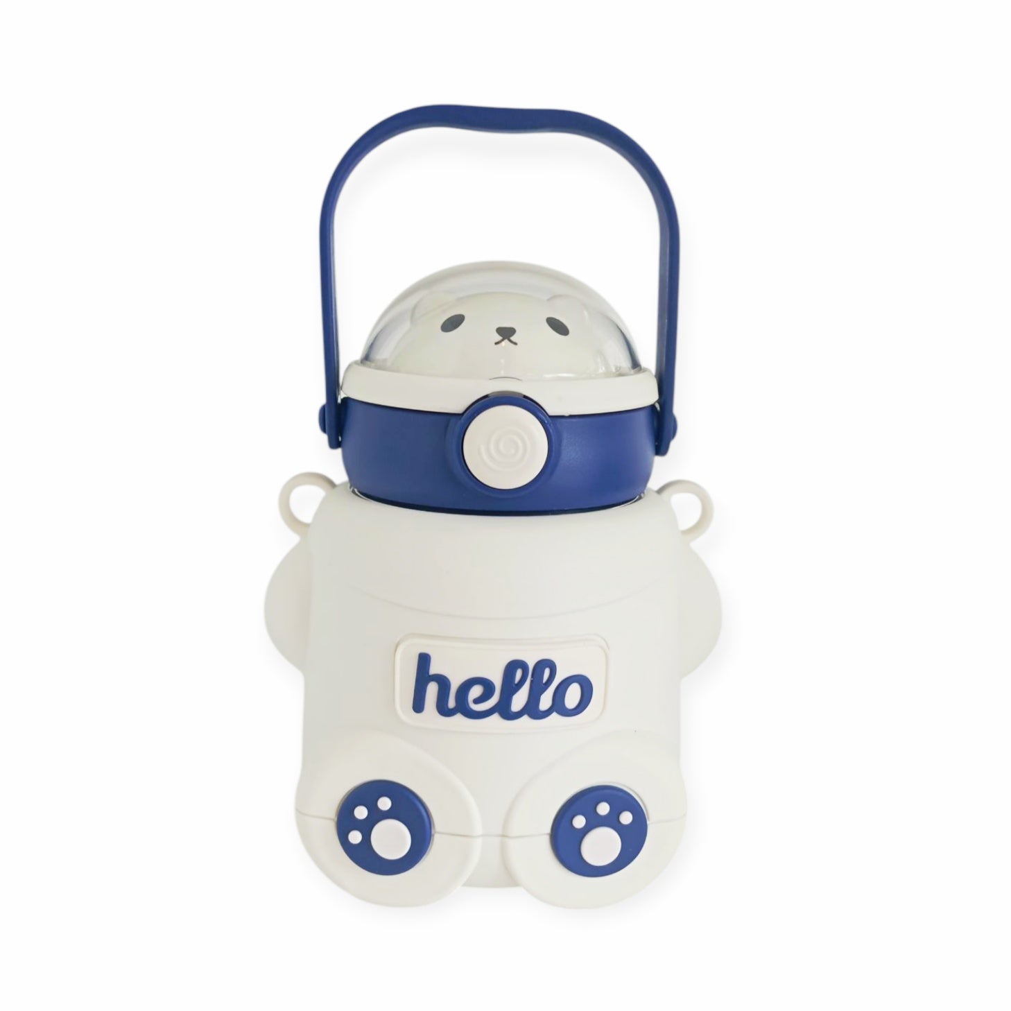 Bear Hot Water Bottle - Blue