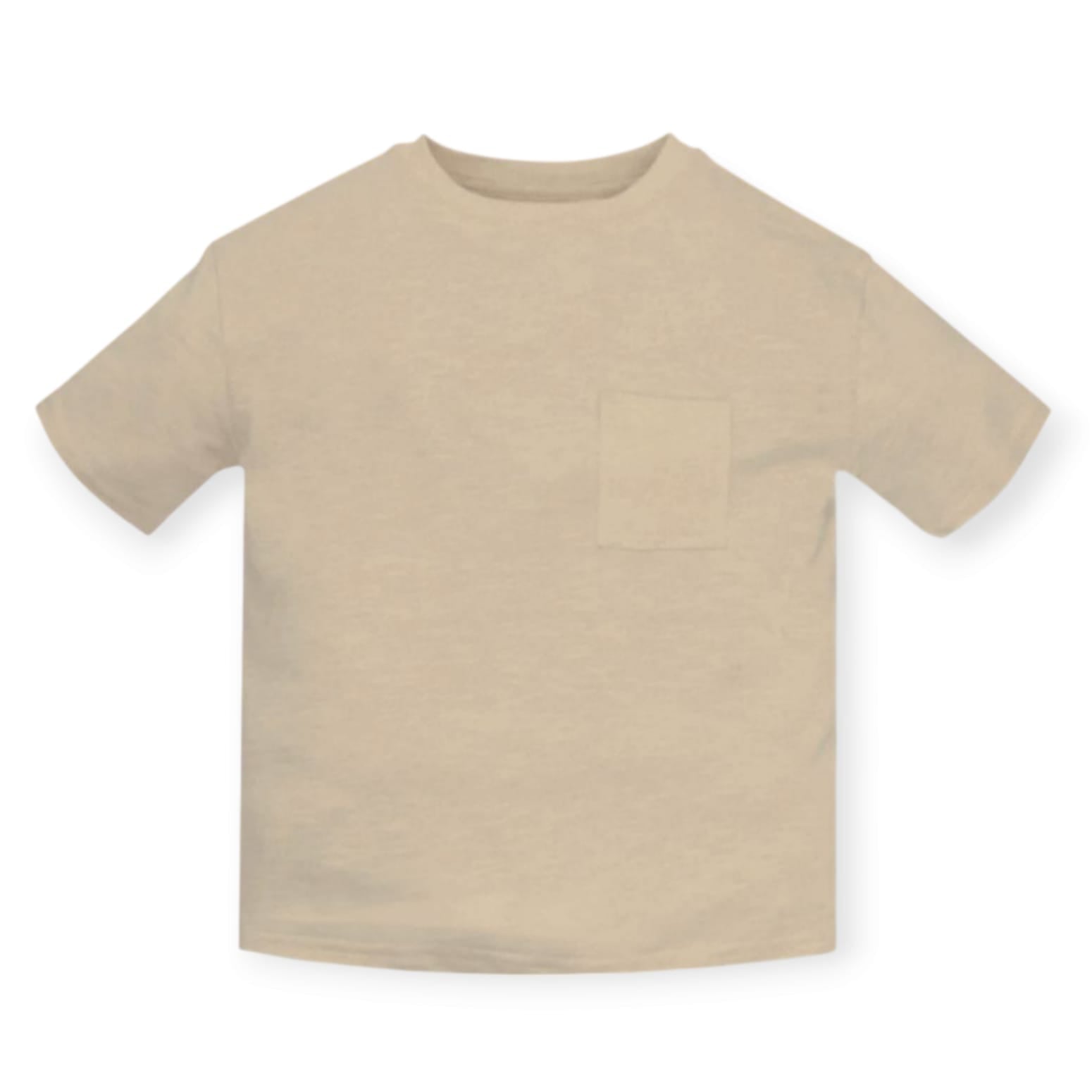Beige Cotton T-Shirt