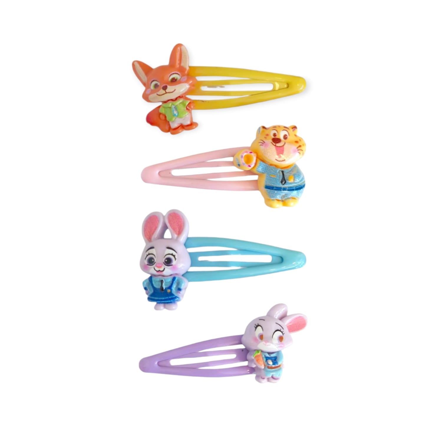 Snap Hair Clips - Animals