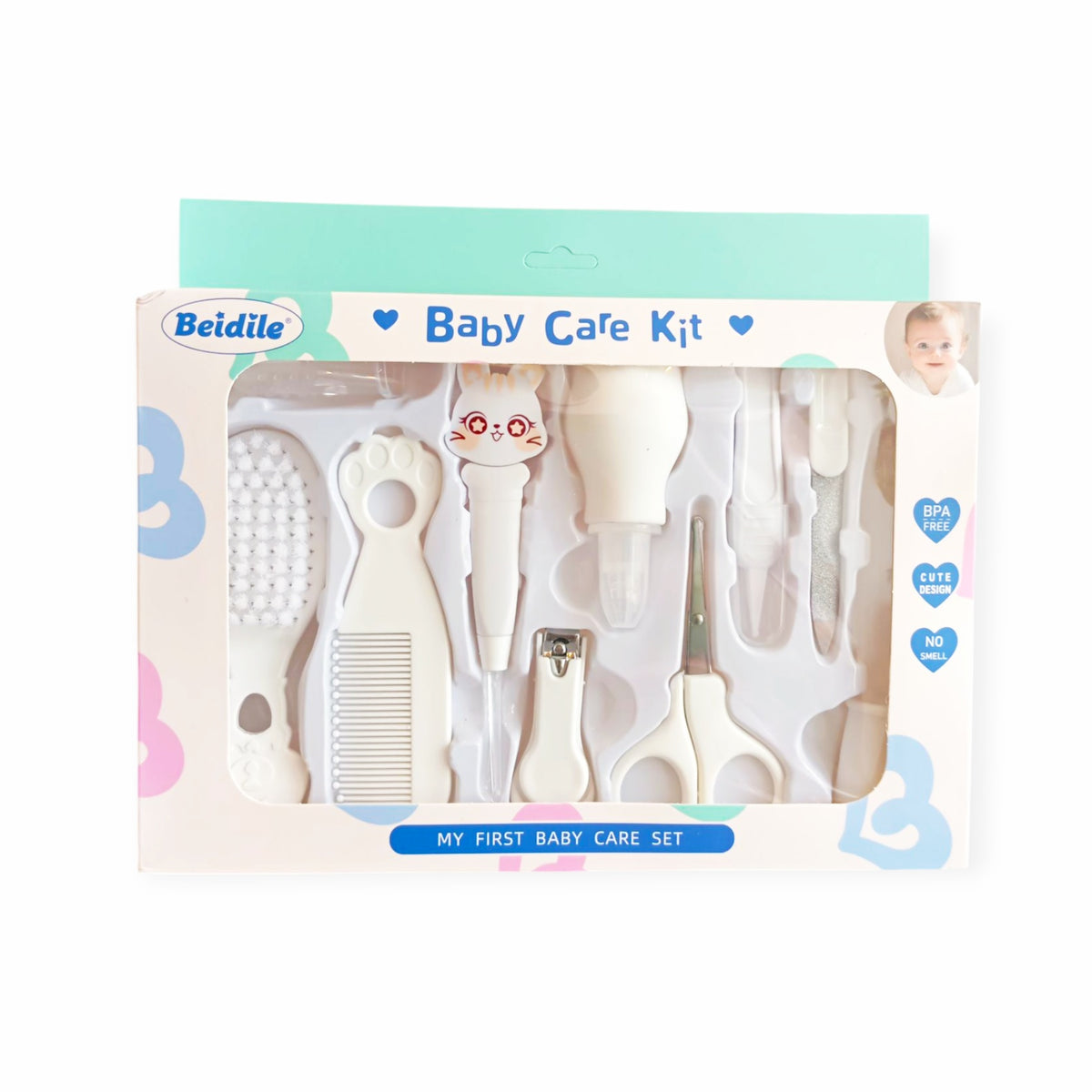 Baby Care Set 10 pcs - White