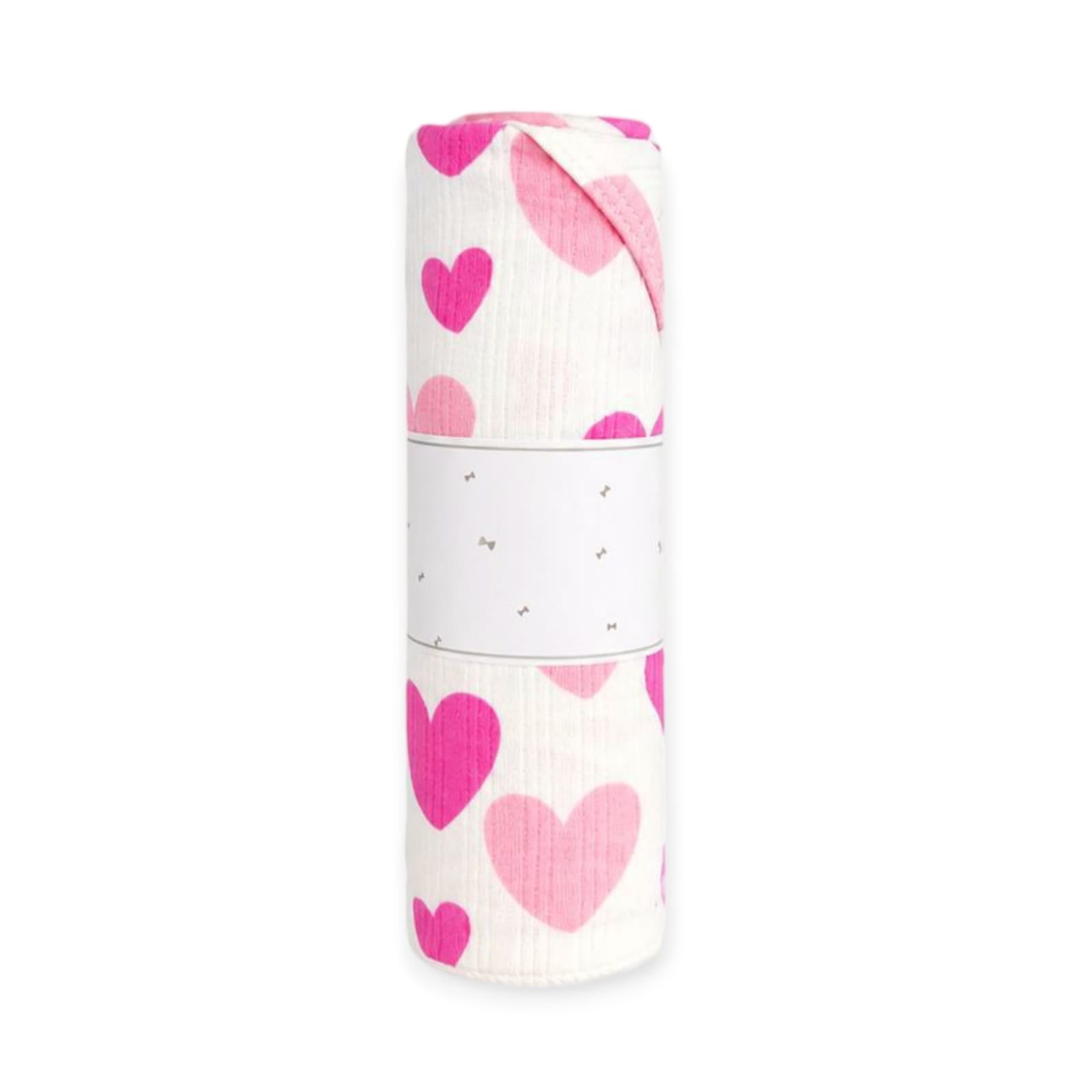 Hooded Blanket - Pink Heart