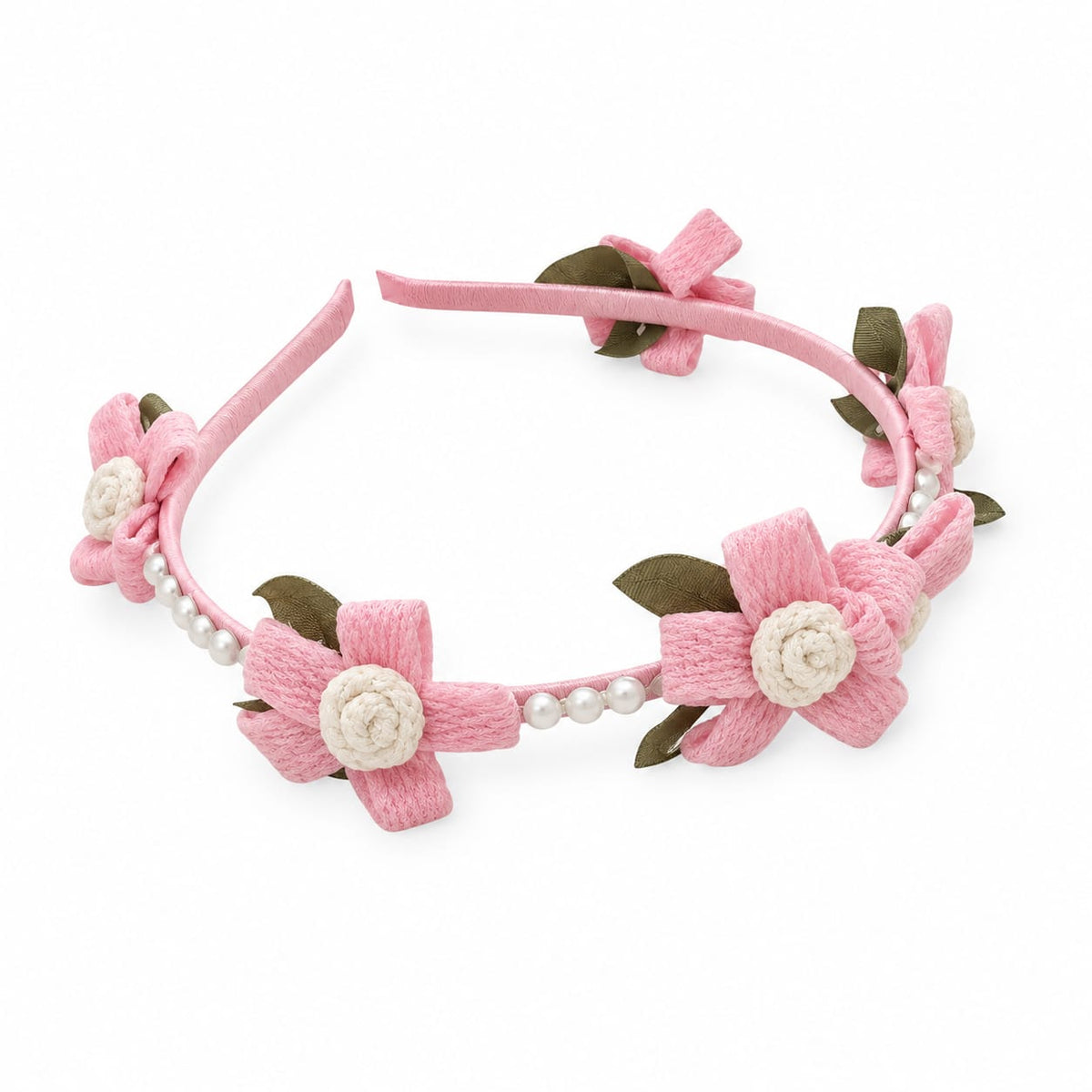 Rosy Bloom Headband