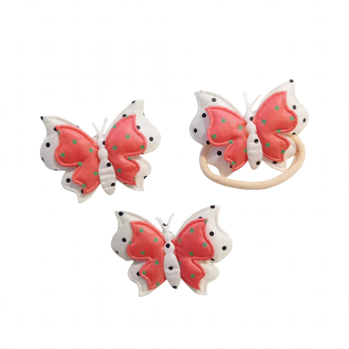 Butterfly Wool Band & Clips Sets