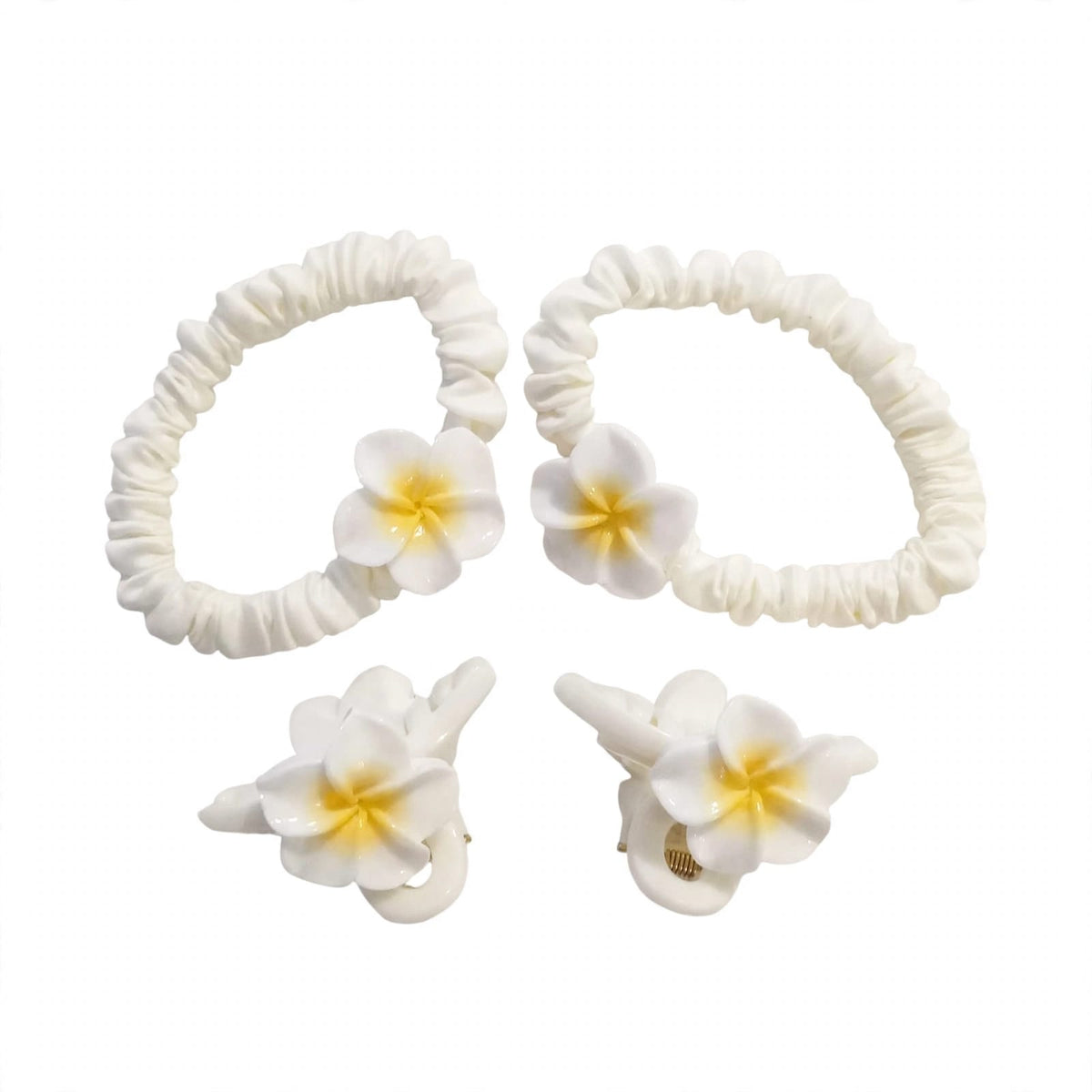 Flower Clips & Hair Ties