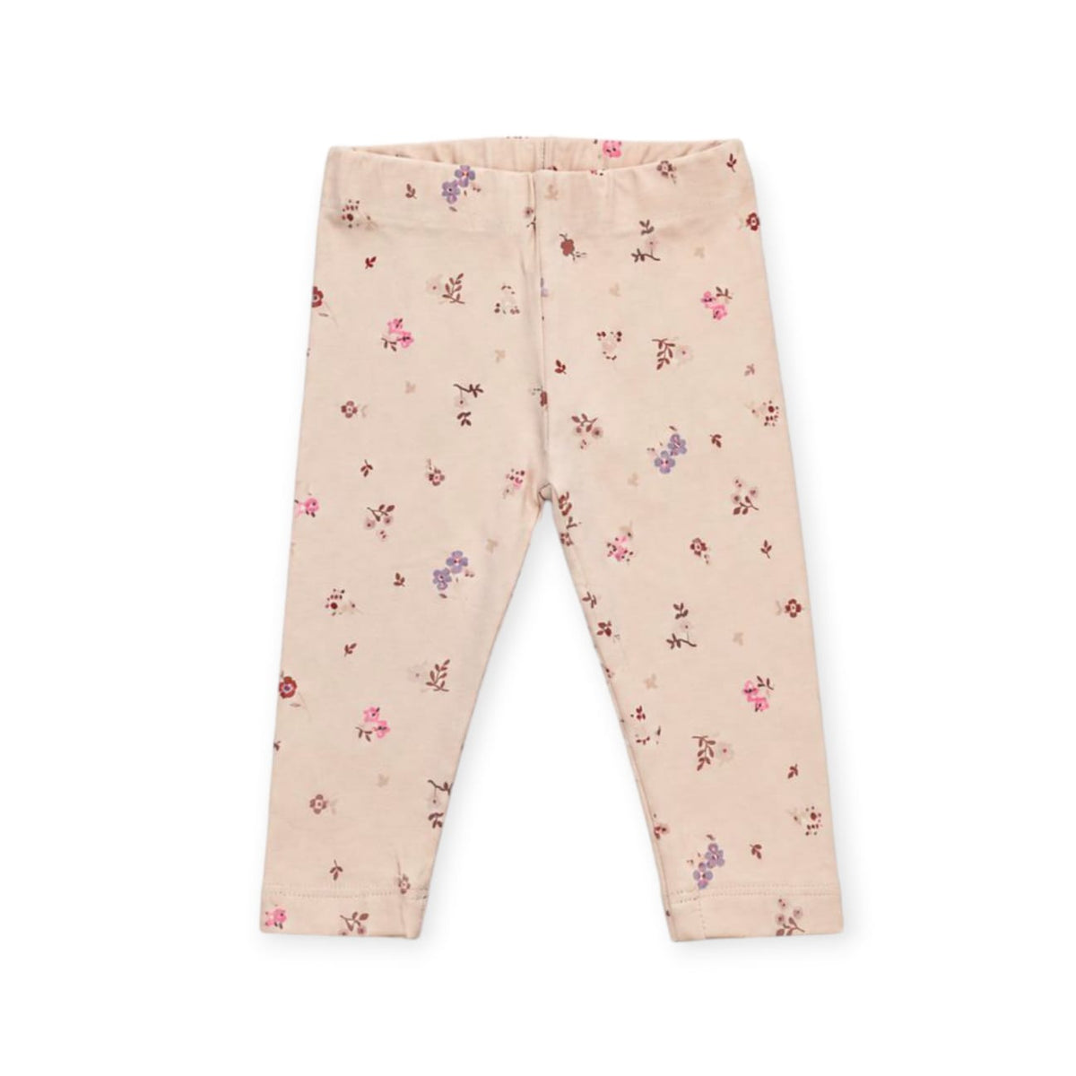 Floral Print Legin-Peach