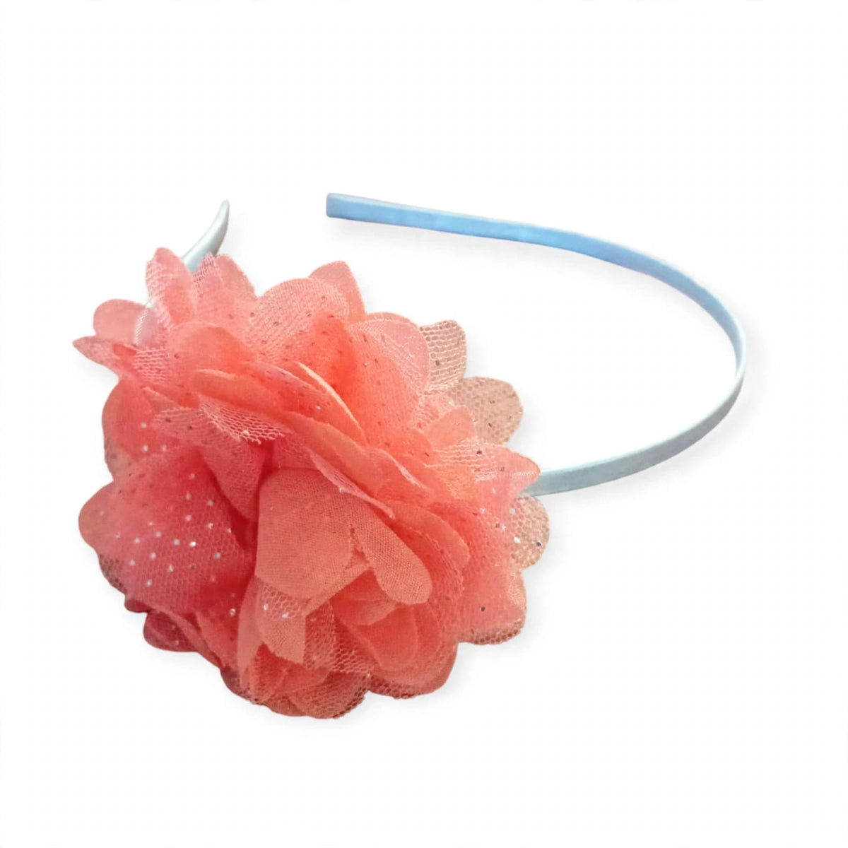 Coral Flower Headband