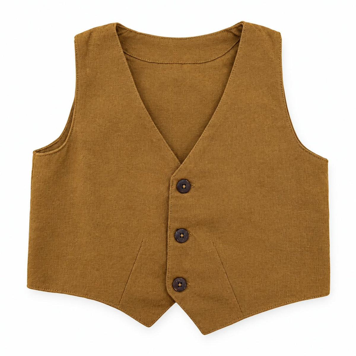 Waist Coat - Copper Brown