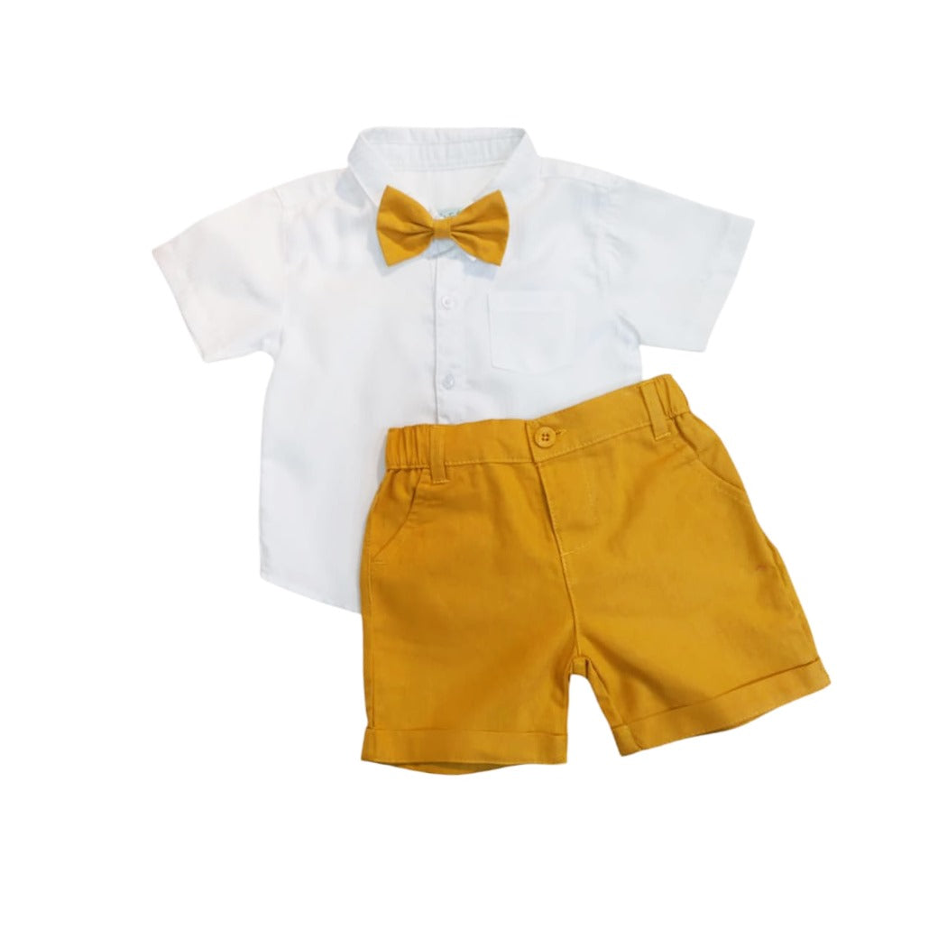 Baby Boy Gift Hamper - Mustard Yellow Set