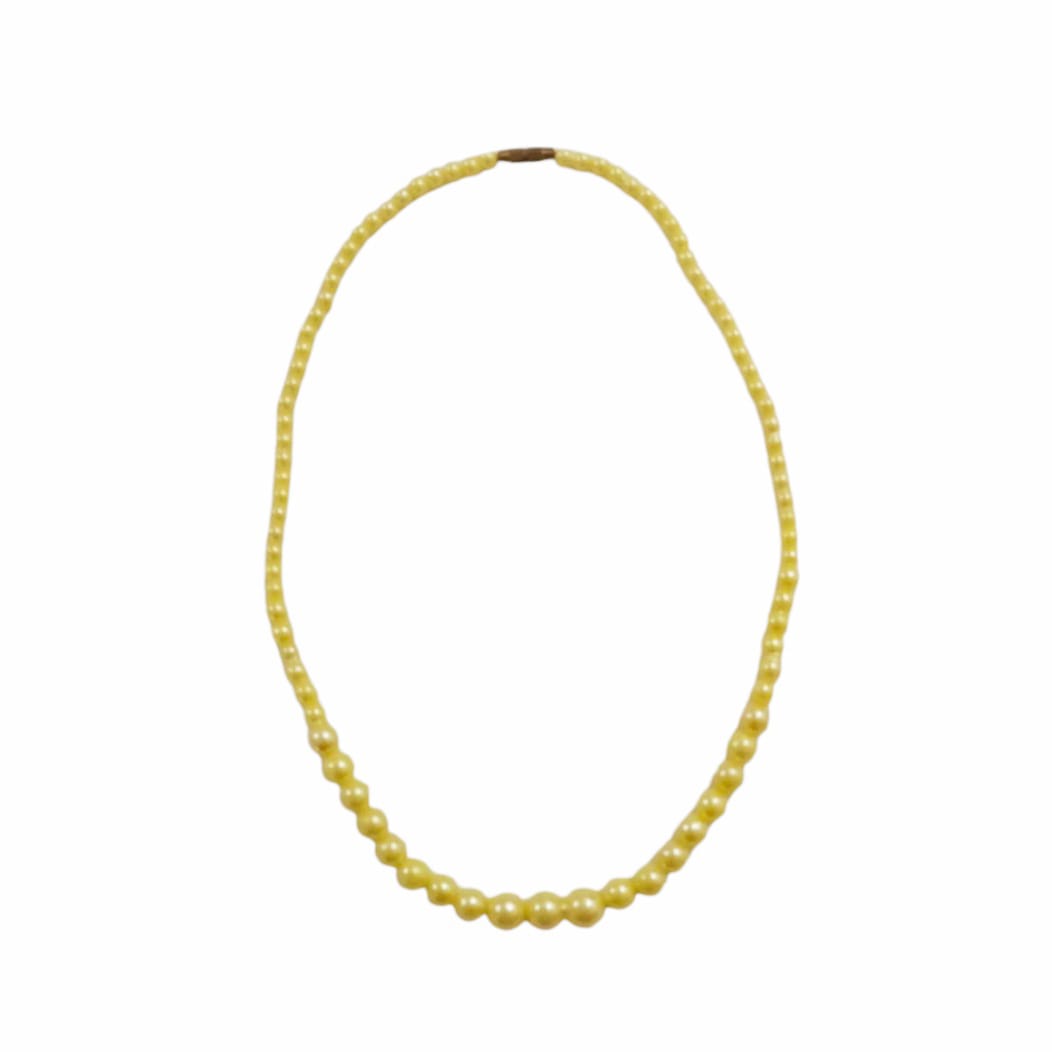 Beaded necklace-Small Pearl