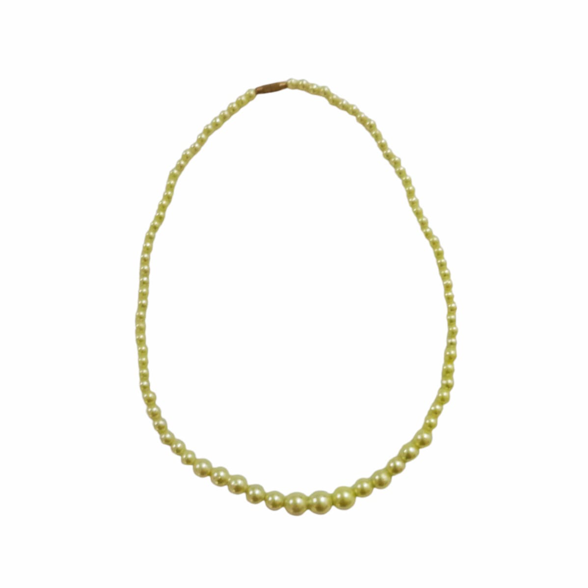 Beaded necklace-Small Pearl