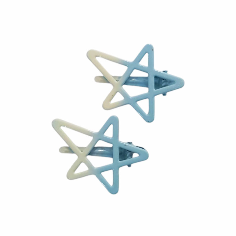 2pcs Hair Clips - Star