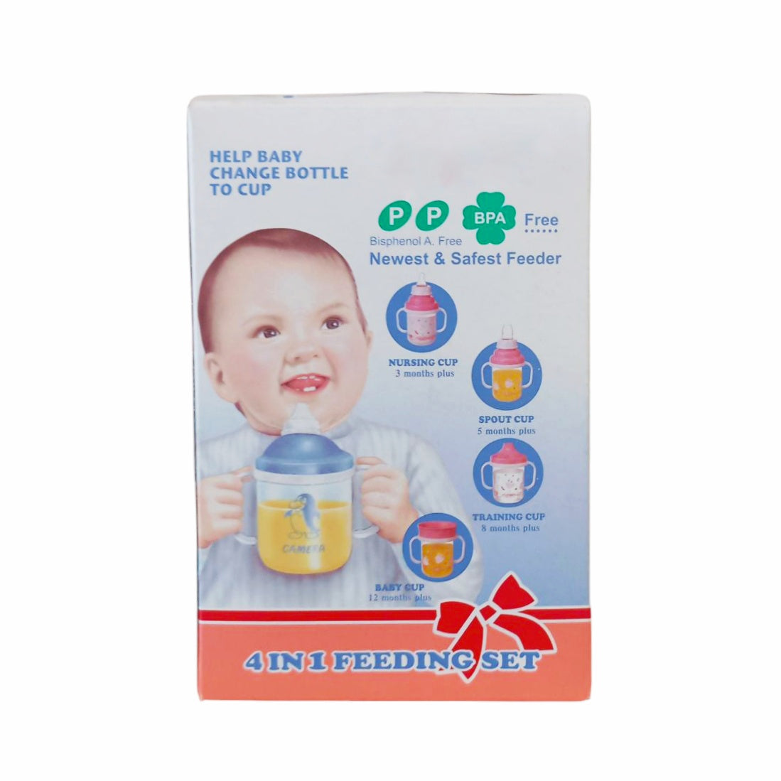 4 In 1 Feeding Set - Blue