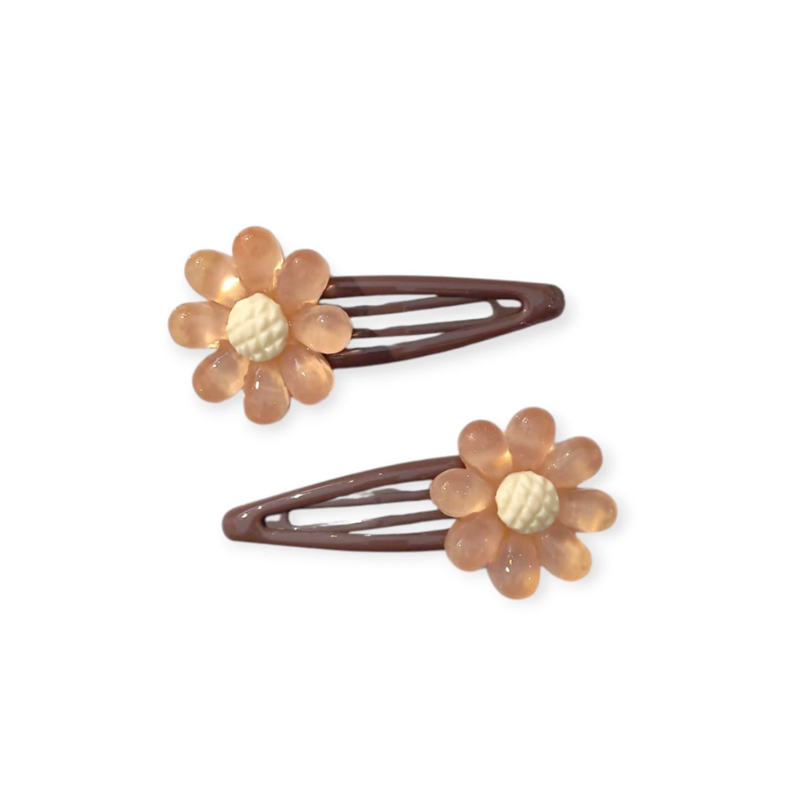 Snap Hair Clips - Flowers
