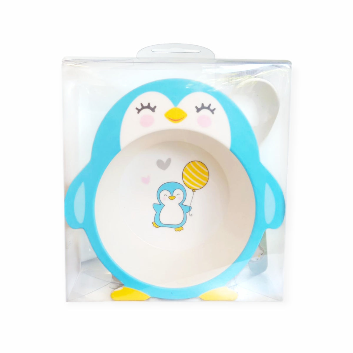 Feeding Bowl & Spoon - Penguin