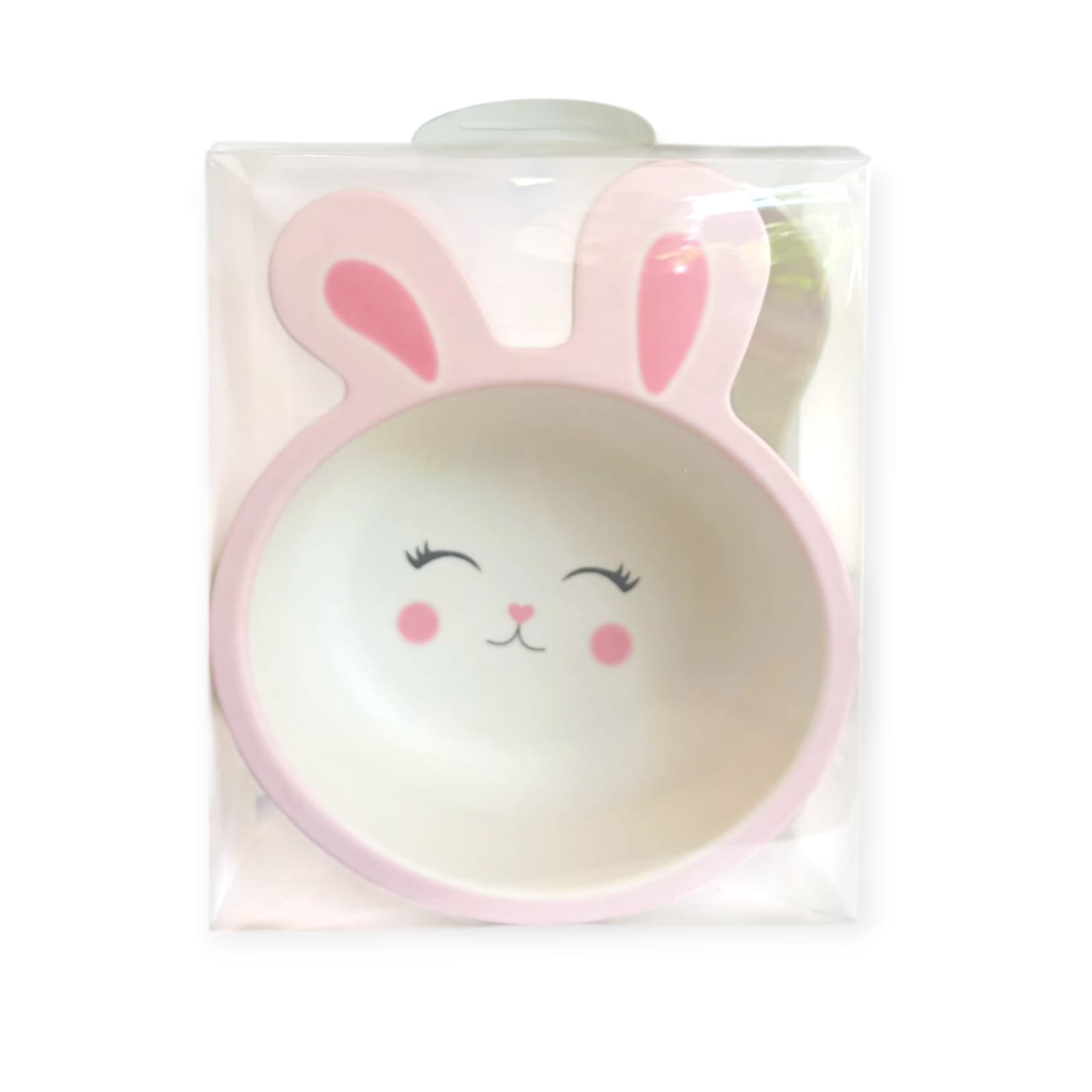 Feeding Bowl & Spoon - Bunny