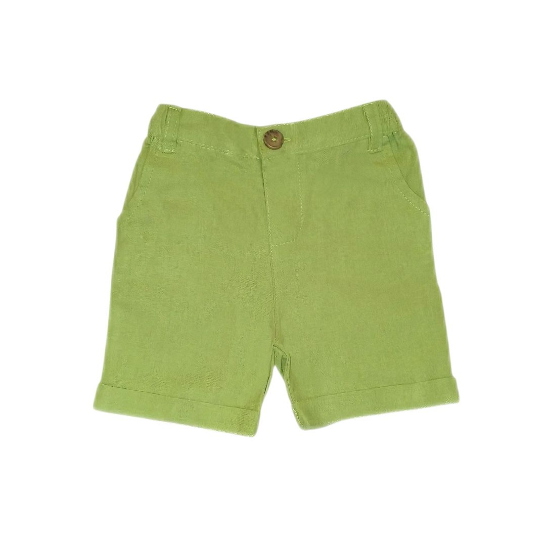 linen-short-green-hellofellowkids