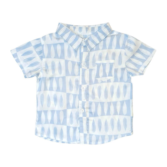 printed-button-up-shirt-blue-white-hellofellowkids