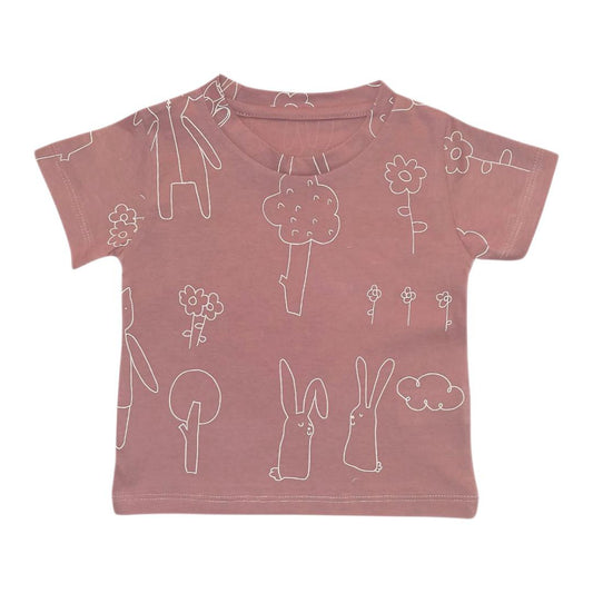 printed-t-shirt-dark-pink-hellofellowkids